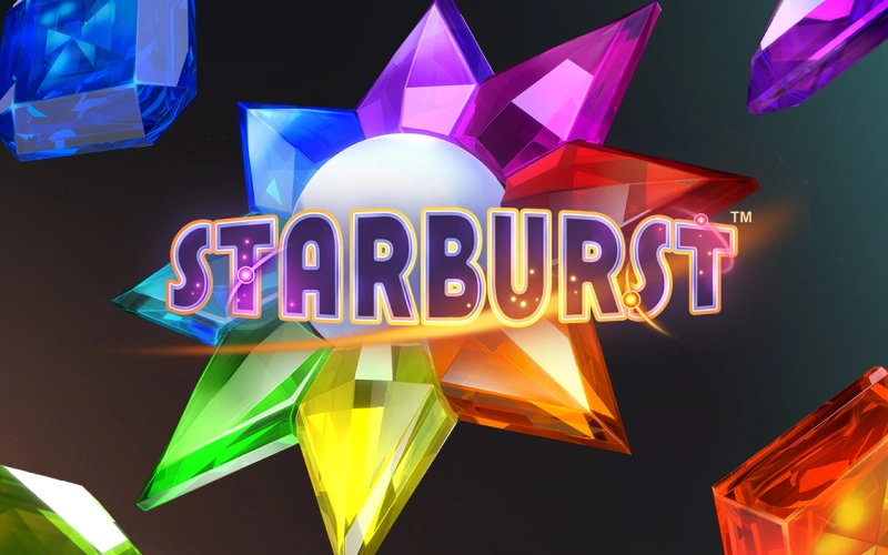 استمتع بالألوان الساحرة والجوائز السخية في لعبة Starburst الكلاسيكية من 888Starz.
